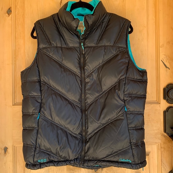 Cabela's Jackets & Blazers - Cabela’s Goose Down Puffer Vest 😻 Like New!